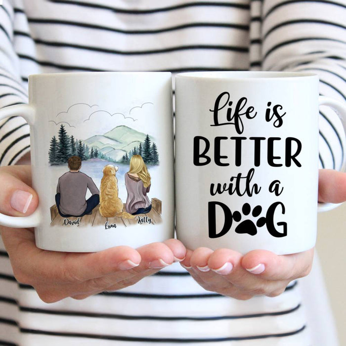 life is better mug