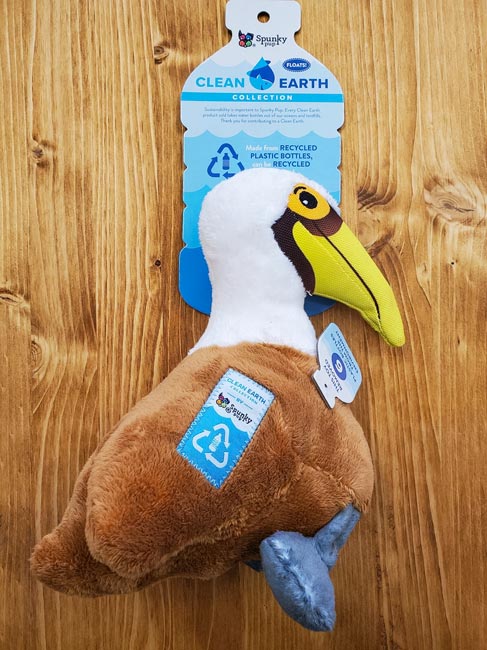 Spunky Pup: Clean Earth Pelican Dog Toy