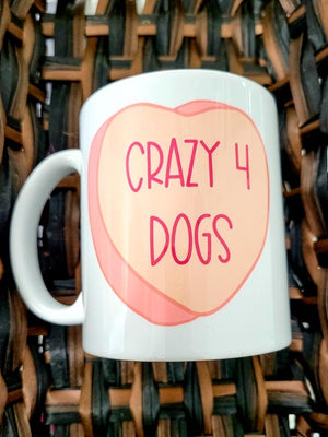 Dapper Paw: Crazy 4 Dogs Mug