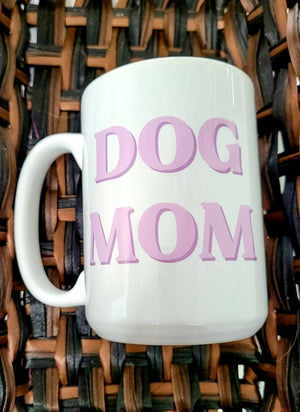 Dapper Paw: Dog Mom Mug
