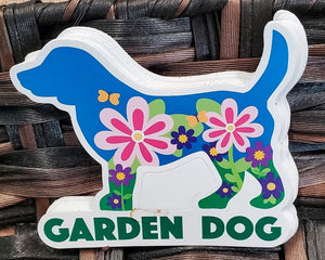 Dog Speak: Garden Dog 3" Decal