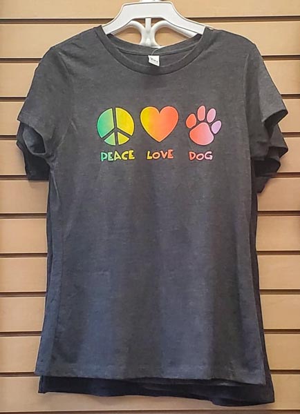 Peace Love Dog t-shirt