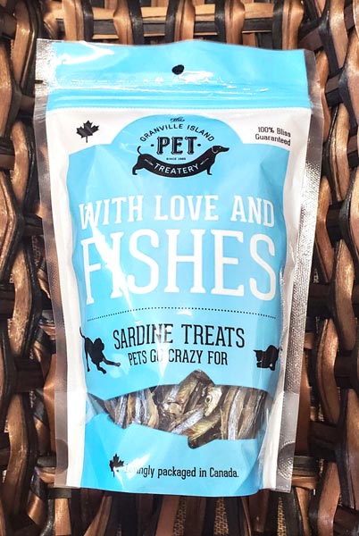 With Love and Fishes - Sardines Dog Treat