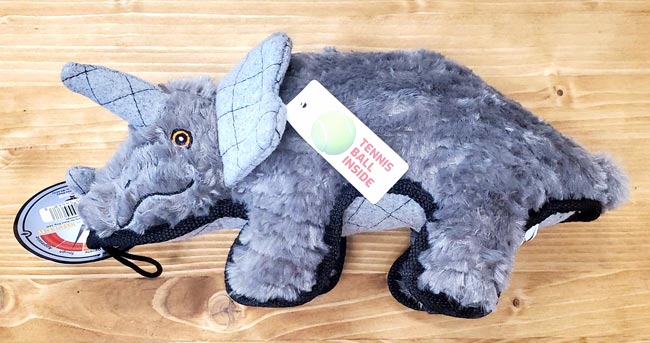 Steel Dogs: Plush Dog Toy - Triceratops