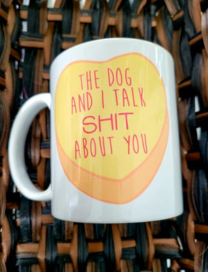 Dapper Paw: Talk Shit Mug