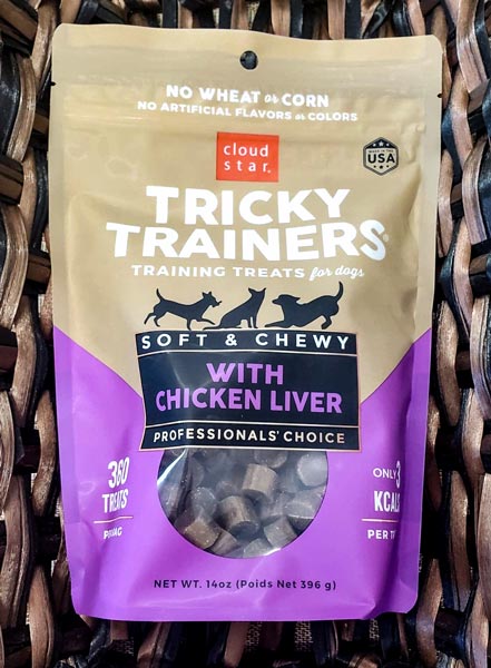 Cloud Star Chewy Tricky Trainers Dog Treats - Salmon Flavor, 5 Ounce Bag - View #11