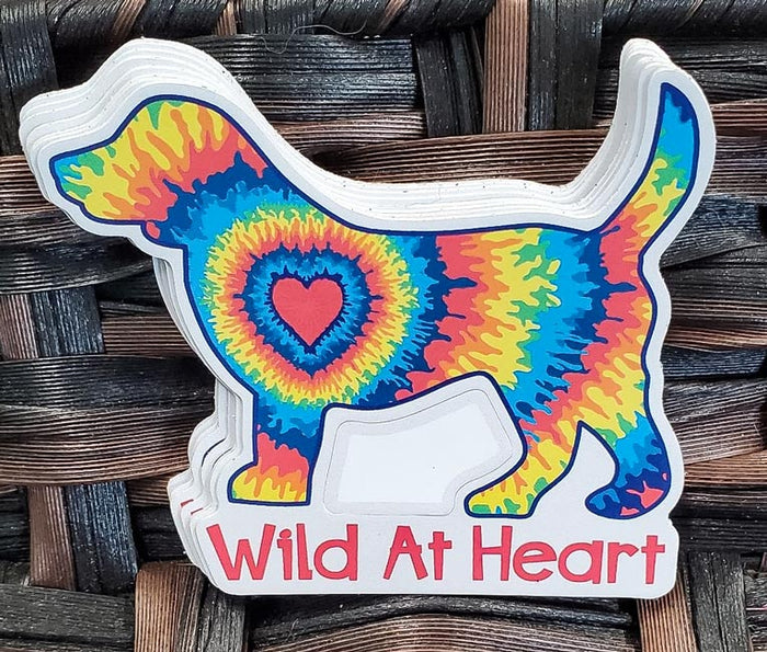 Dog Speak: Wild at Heart 3" Decal