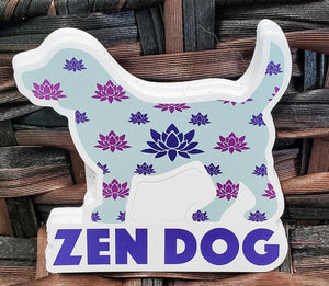 Dog Speak: Zen Dog Decal